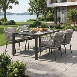 OUTLIV. Alicante Gartenmöbel-Set M (4 Plätze)