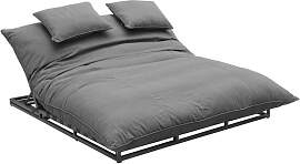 OUTLIV. Big Heaven Gartenliege Aluminium/Sunbrella