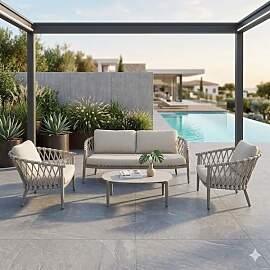 OUTLIV. Cleveland Loungeset inkl. Loungetisch