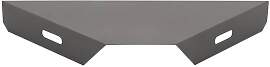 OUTLIV. Ecktablett für Hocker 90,5x35 cm Aluminium