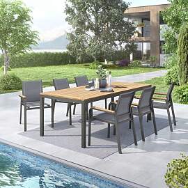 OUTLIV. Florenz Gartenmöbel-Set L (6 Plätze)