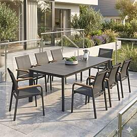 OUTLIV. Florenz Gartenmöbel-Set XL (8 Plätze)