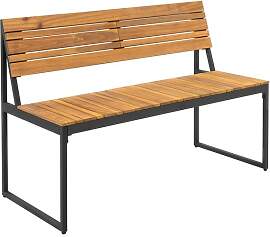 OUTLIV. Floris Gartenbank 115cm Stahl/Akazie