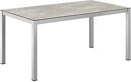OUTLIV. Gartentisch 160x90cm Aluminium/Dekton