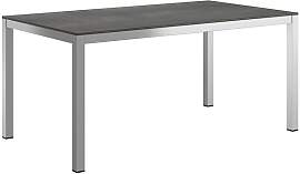 OUTLIV. Gartentisch 160x90cm Edelstahl/HPL