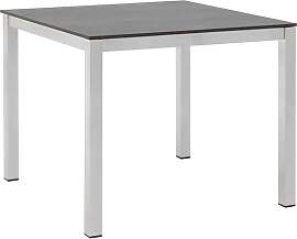 OUTLIV. Gartentisch 90x90cm Edelstahl/HPL