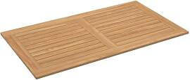 OUTLIV. Gartentisch-Platte 160x90cm Teak