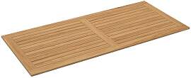 OUTLIV. Gartentisch-Platte 220x100cm Teak