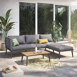 OUTLIV. India Ecklounge inkl. Loungetisch