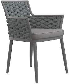 OUTLIV. Leon Gartensessel Aluminium mit Sitzkissen