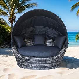 OUTLIV. Los Angeles Loungeinsel Geflecht/Polster