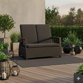 OUTLIV. Malaga Diningsofa verstellbar