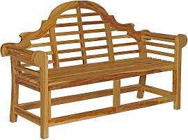 OUTLIV. Malboro Gartenbank 165cm Teak