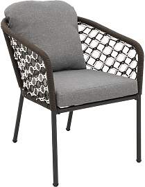OUTLIV. Mali Gartensessel Aluminium mit Sitz- und