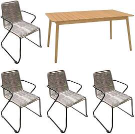 OUTLIV. Maranello School Gartenmöbel-Set M (4