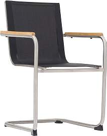 OUTLIV. Maui Freischwinger Edelstahl/Textilene