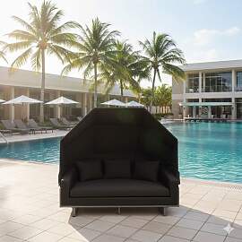 OUTLIV.  Miami Loungeinsel Aluminium/Sunbrella