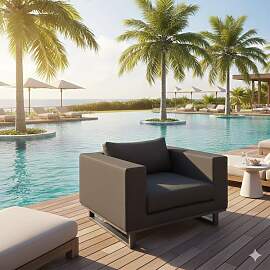 OUTLIV. Miami Loungesessel Sunbrella