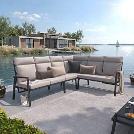 OUTLIV. Milano Dininglounge Aluminium/Polyester