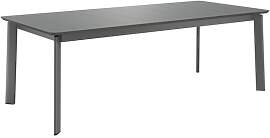 OUTLIV. Milano Gartentisch 220x100cm Aluminium