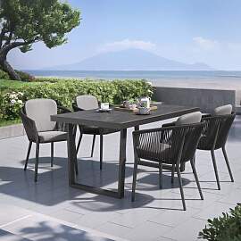 OUTLIV. Monet Gartenmöbel-Set M (4 Plätze) Tisch 