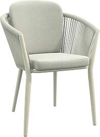 OUTLIV. Monet Gartensessel Aluminium mit Sitz- und 