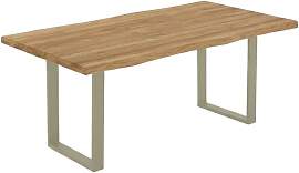 OUTLIV. Negara Gartentisch 160x90cm Edelstahl/Teak 