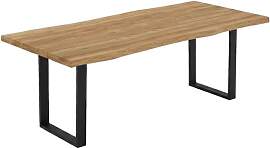 OUTLIV. Negara Gartentisch 180x90cm Edelstahl/Teak 