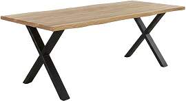 OUTLIV. Negara Gartentisch 180x90cm Edelstahl/Teak 