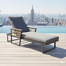 OUTLIV. New York City Gartenliege verstellbar