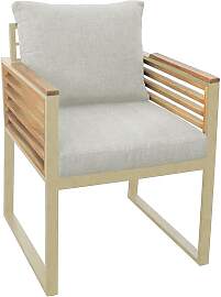 OUTLIV. New York City Gartensessel Aluminium mit