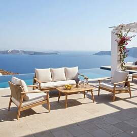 OUTLIV. Noemi Loungeset inkl. Loungetisch 