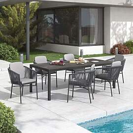 OUTLIV. Ohio Gartenmöbel-Set L (6 Plätze) Tisch