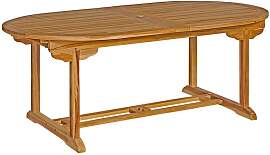 OUTLIV. Ontario Ausziehtisch 195/245/295x110cm Teak