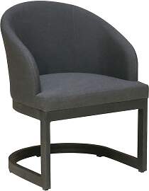 OUTLIV. Orlando Freischwinger Aluminium/Sunbrella