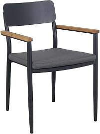 OUTLIV. Perugia II Stapelsessel Aluminium mit