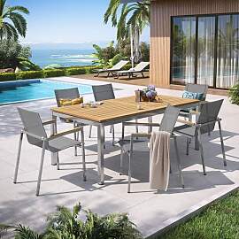 OUTLIV. Rimini Gartenmöbel-Set L (6 Plätze)