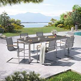 OUTLIV. Rimini Gartenmöbel-Set L (6 Plätze)