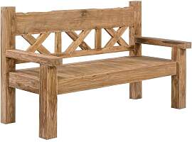 OUTLIV. Rustic Gartenbank 160cm Teak recycelt