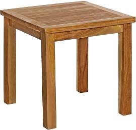OUTLIV. Square Beistelltisch 50x50cm Teak