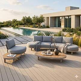 OUTLIV. Washington Loungeset inkl. Loungetische