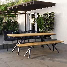 OUTLIV. Zui Gartenmöbel-Set L (7 Plätze) Tisch