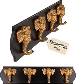 Out of the blue Holz Garderobe mit