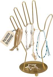 Out of the blue Schmuckhalter Hand Gold Metall -