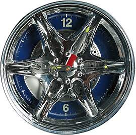 Out of the blue Wanduhr, Bunt