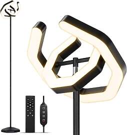 OUTON Stehlampe LED Deckenfluter, Dimmbar mit