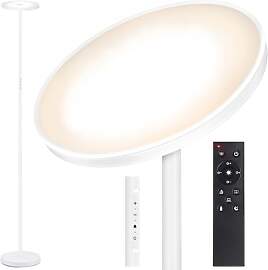OUTON Stehlampe LED Dimmbar 30W 3000Lumen, Moderne 