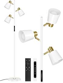 OUTON Stehlampe LED Dimmbar mit Fernbedienung und