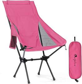 Outplea Hochlehniger Campingstuhl Faltbar,