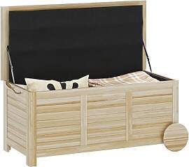 Outsunny Auflagenbox 185 L Stauraum Wasserdicht